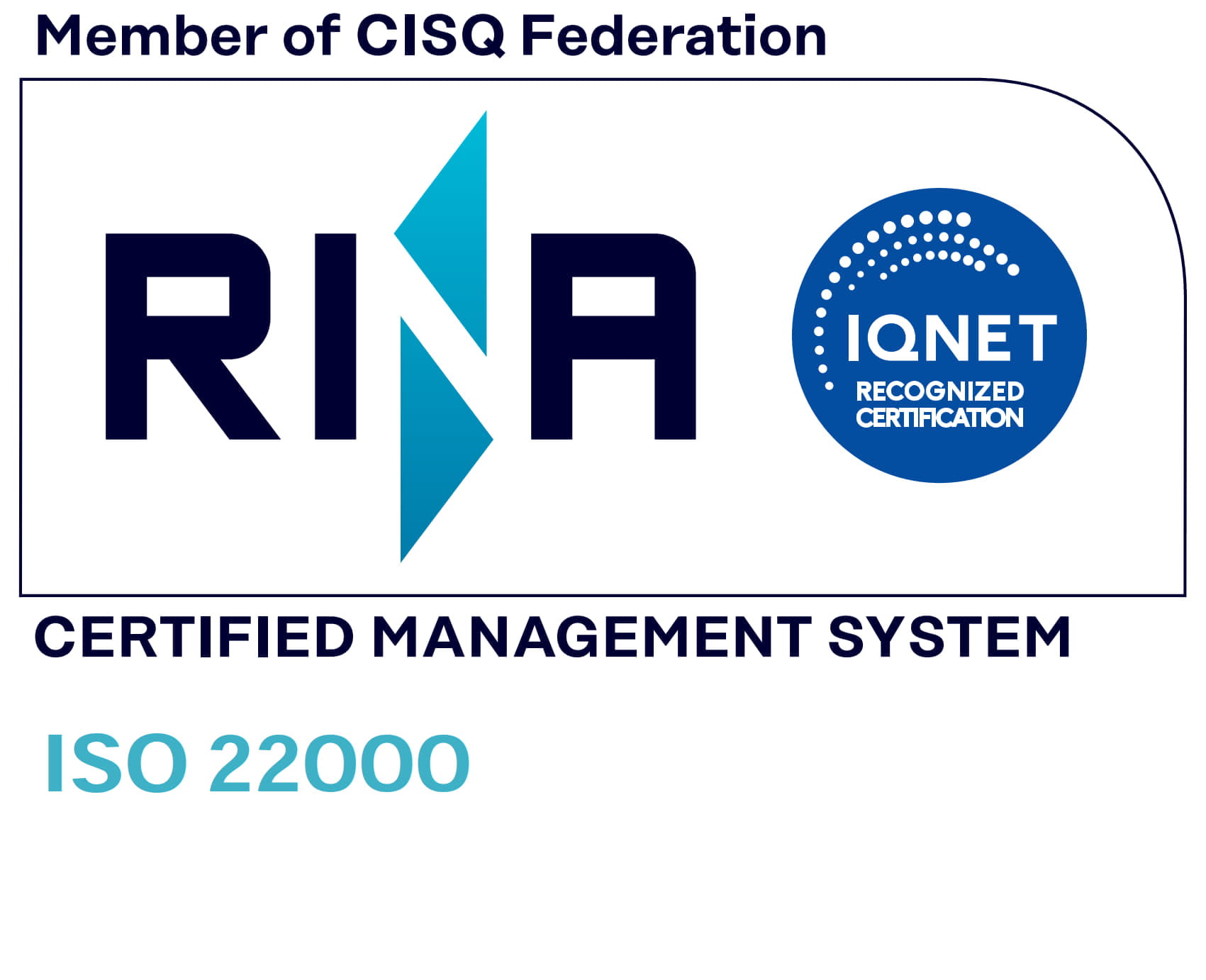 RINA certification logo